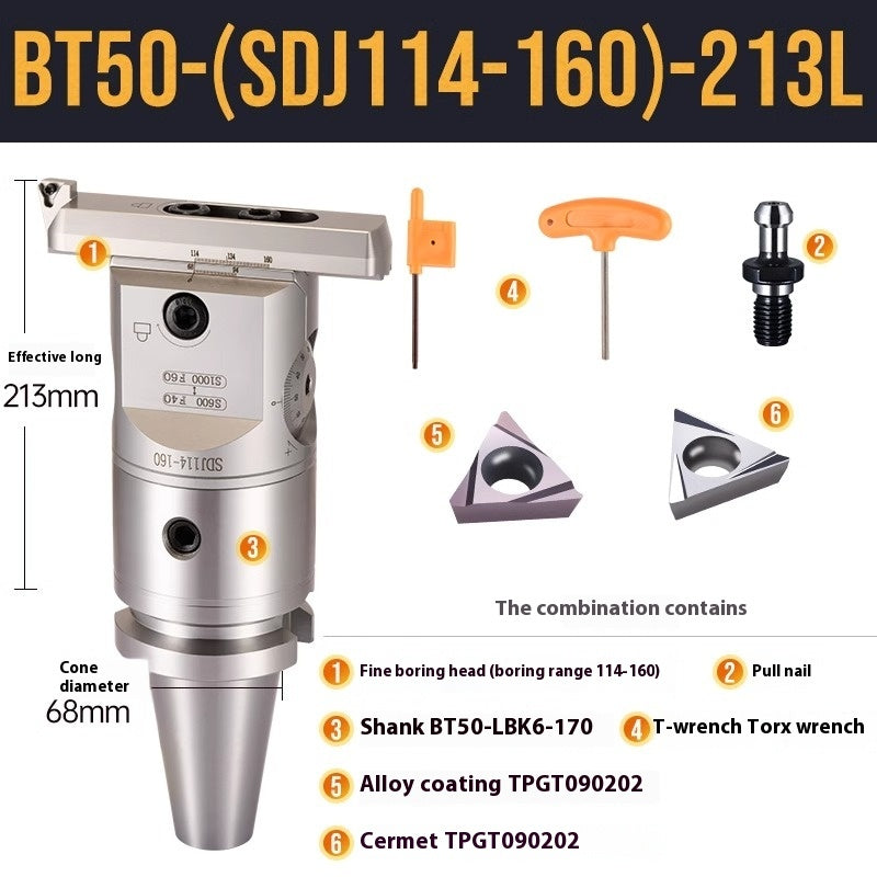 1072-SDJ Fine Boring Tools Fine Boring Heads Adjustable BT40 Fine Boring Tools Set Machining Center Small Bore Fine Boring Tools Shandong Denso Pricision Tools Co.,Ltd.